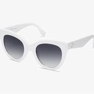 Retro White Sunglasses